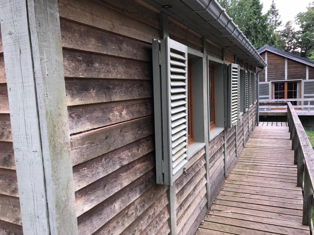 Chalet de charme, le Caribou Lodge, Eifel belge Büllingen Buitenkant foto