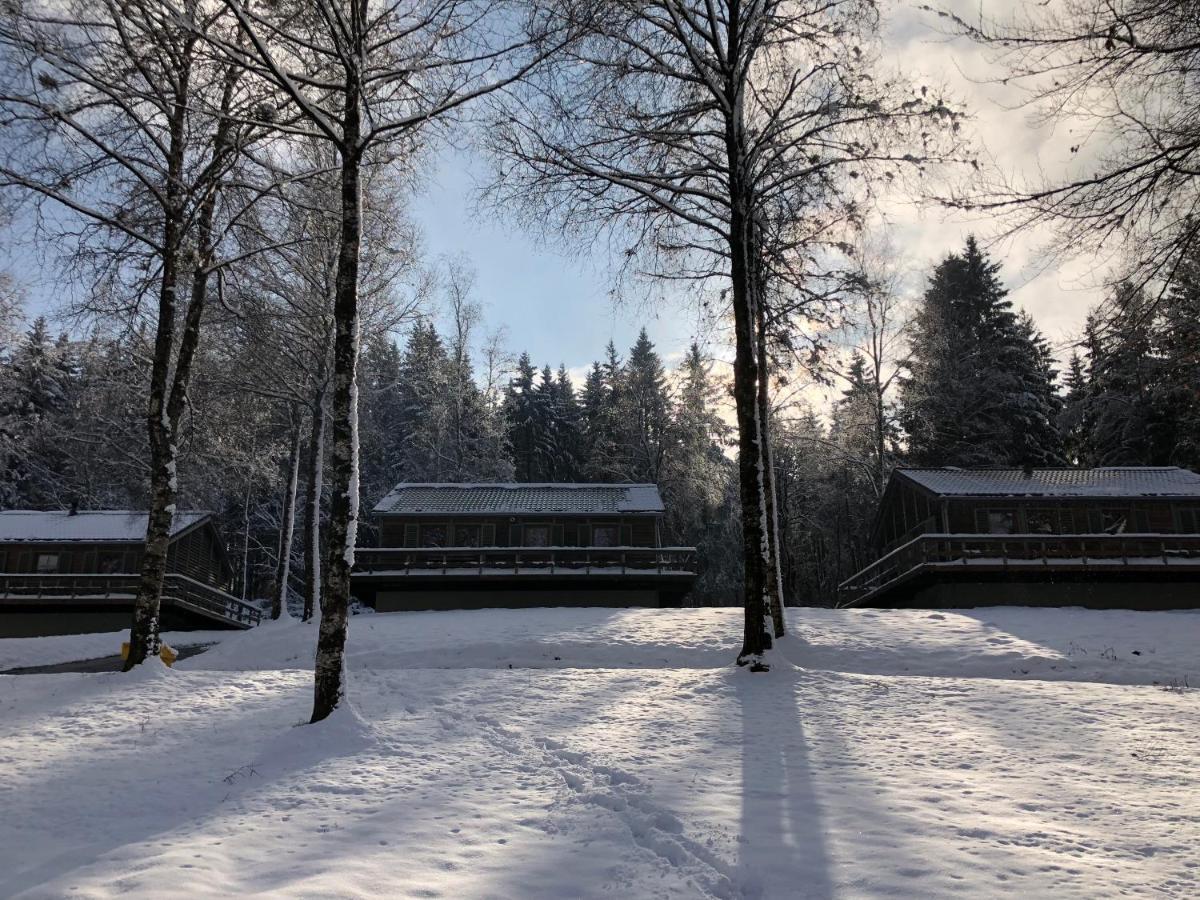 Chalet de charme, le Caribou Lodge, Eifel belge Büllingen Buitenkant foto