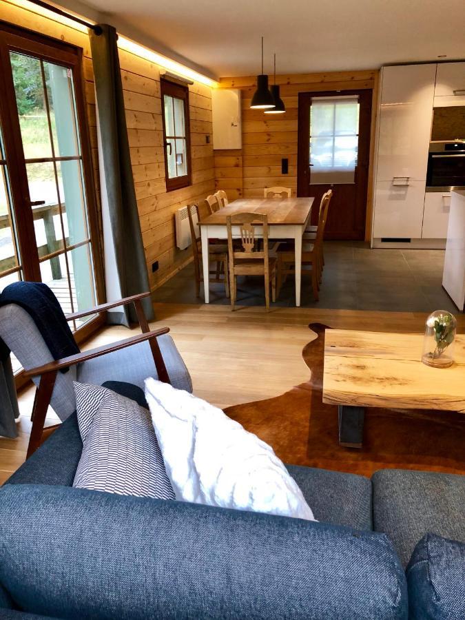 Chalet de charme, le Caribou Lodge, Eifel belge Büllingen Buitenkant foto